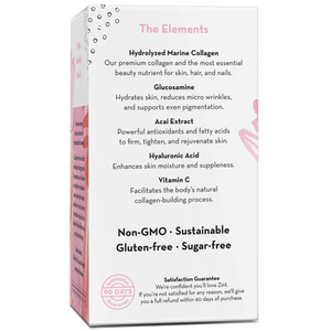 Zint, Sweet Collagen +, Peach, 30 Packets