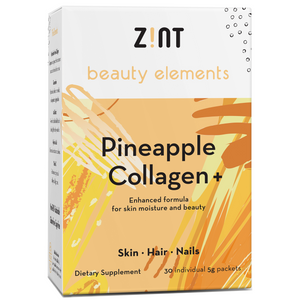 Zint, Sweet Collagen +, Pineapple, 30 Packets