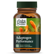 Load image into Gallery viewer, gaia herbs energy support* adaptogen performance 60 vegan capsules herbal supplement
