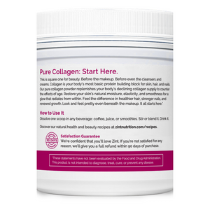 Zint, Pure Collagen Powder Tub